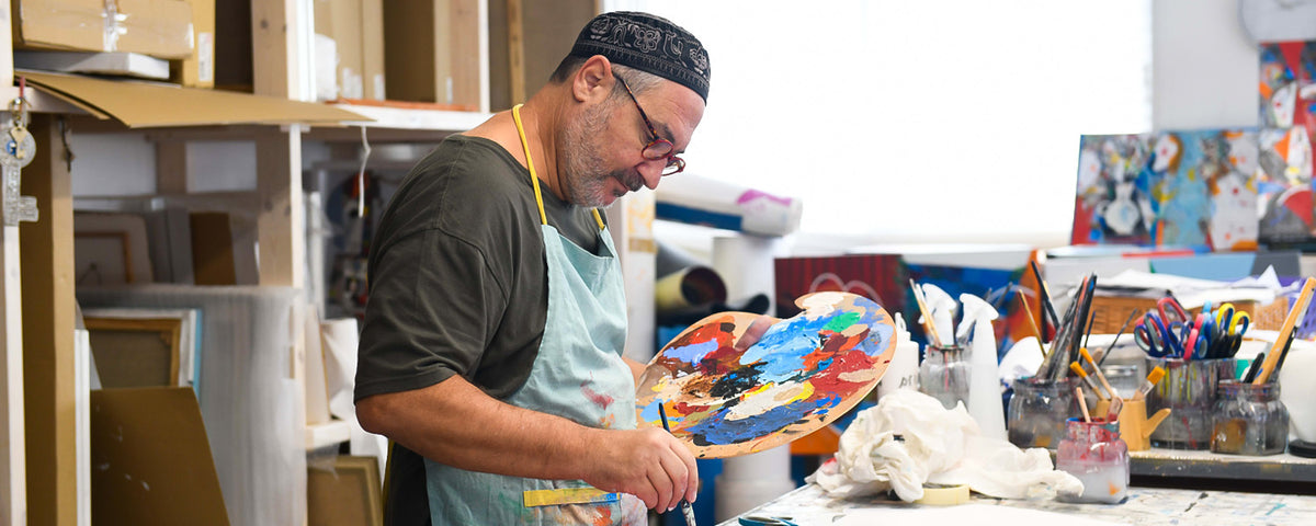 The Significance of color in Yoel Benharrouche’s art